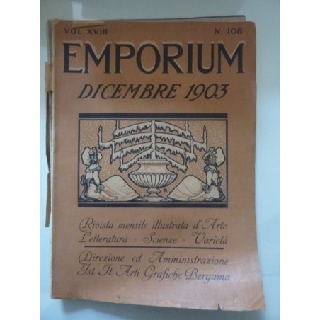 EMPORIUM Vol. XVII N.° 108 DICEMBRE 1908